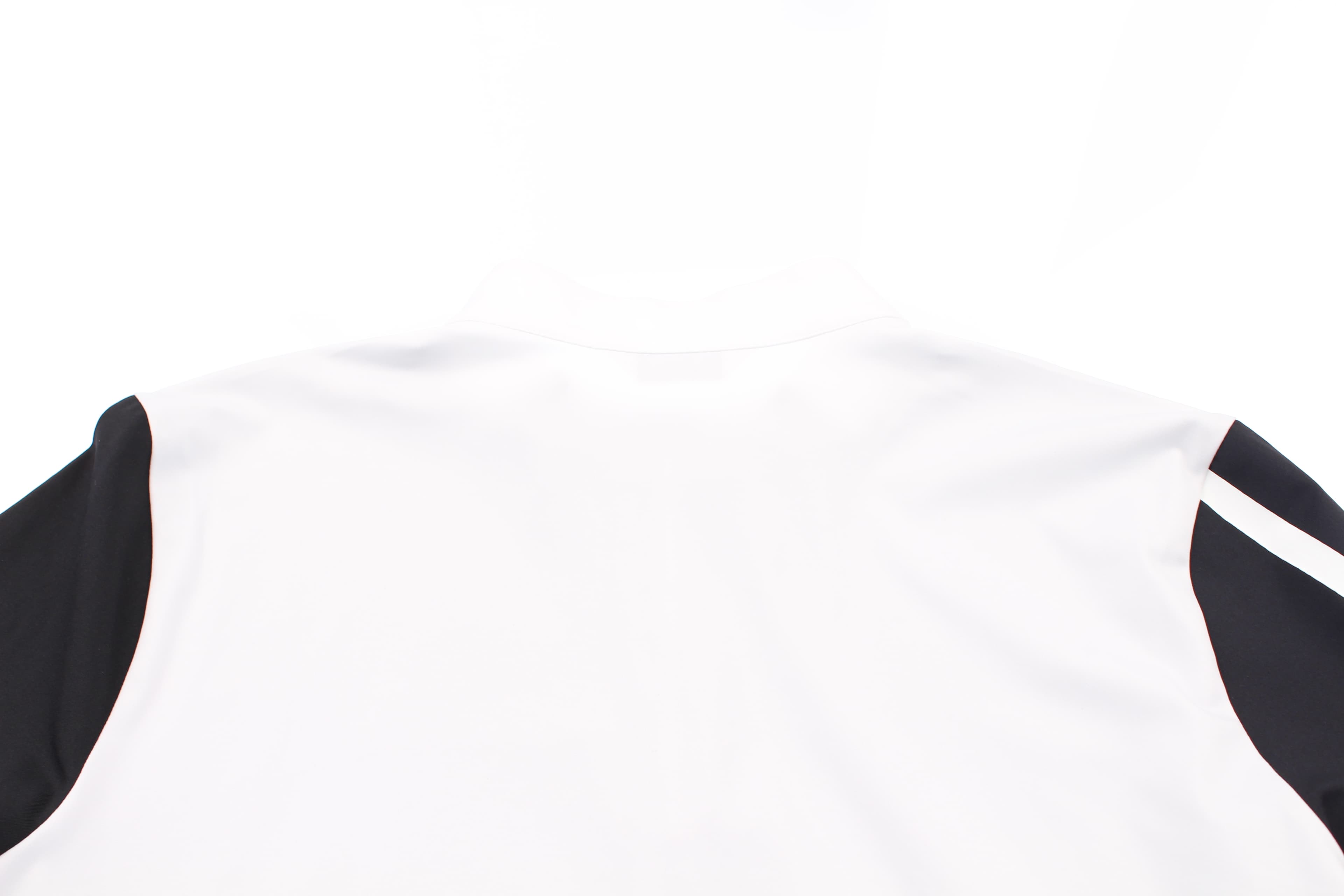 여성 사선 배색 반집업 긴팔 티셔츠