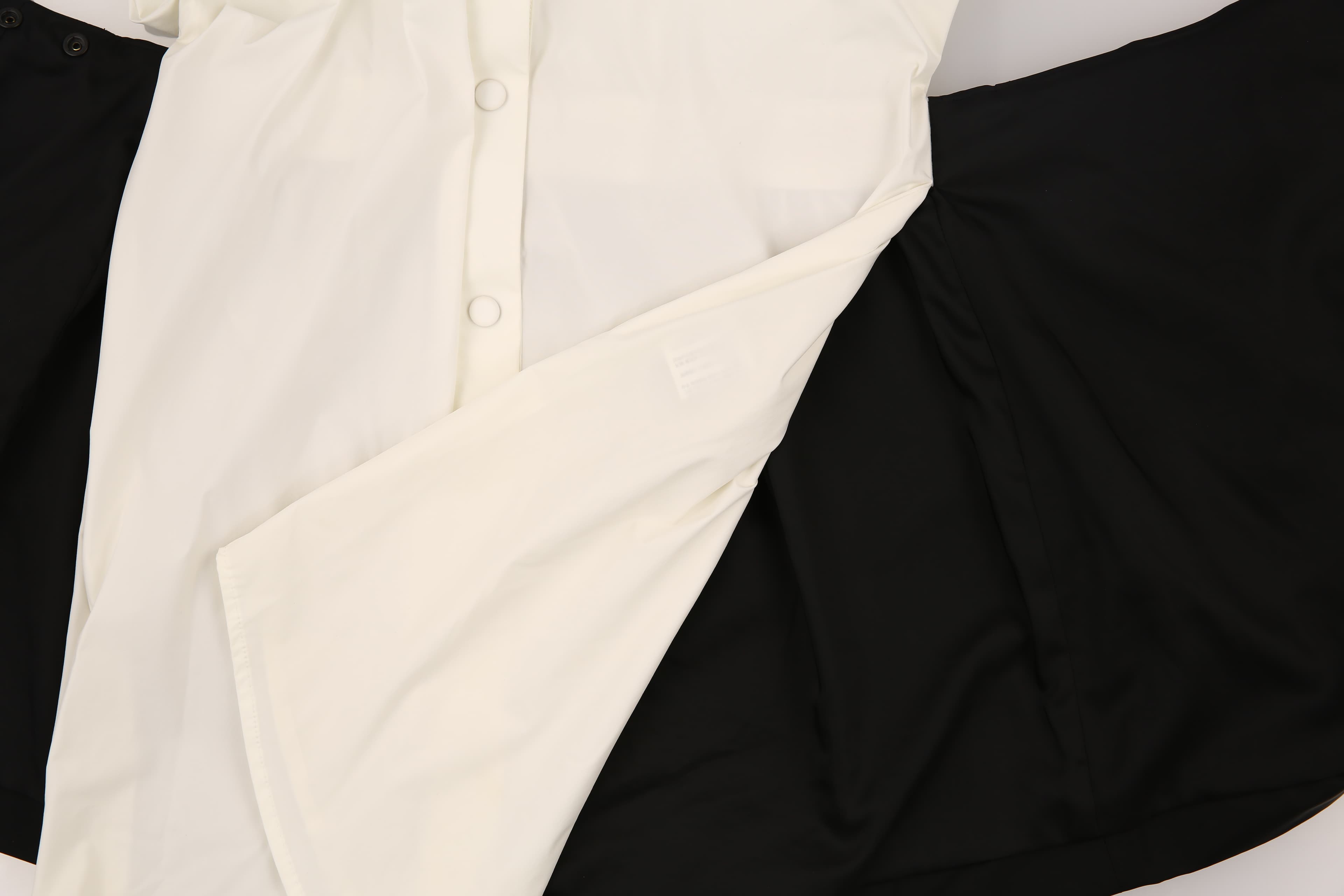 패널 레이어 백 밴딩 발수 드레스