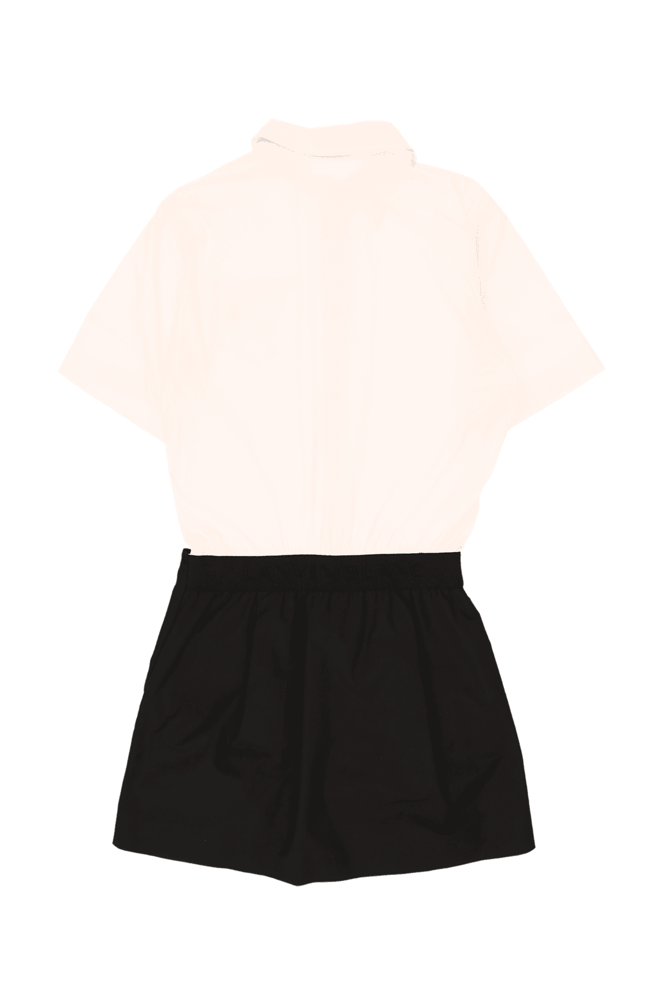 패널 레이어 백 밴딩 발수 드레스