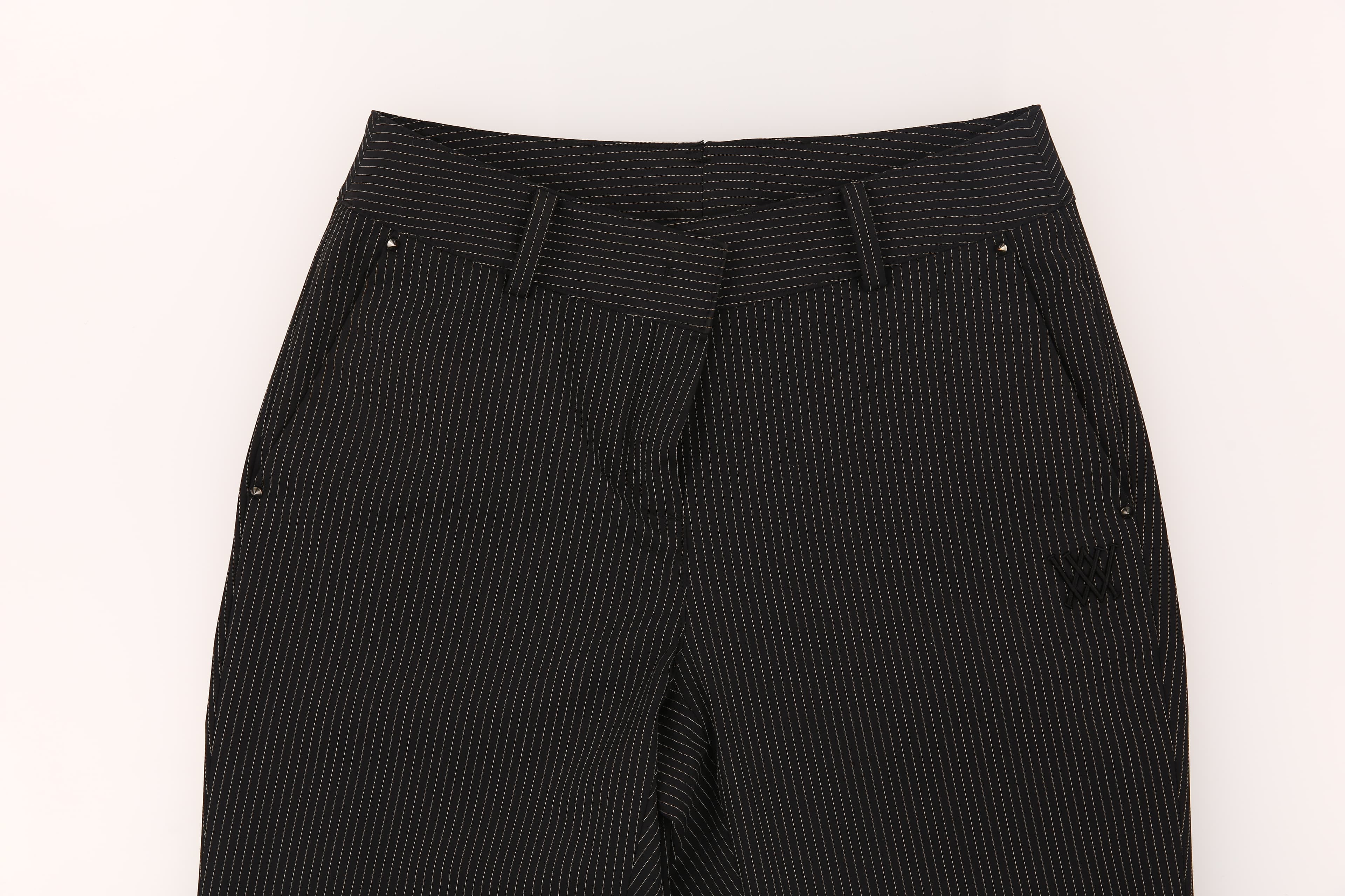 슬림 스트라이프 팬츠