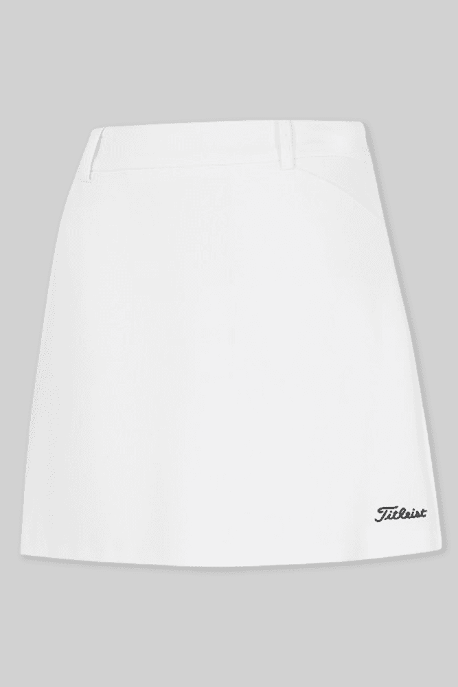 백 플리츠 스커트