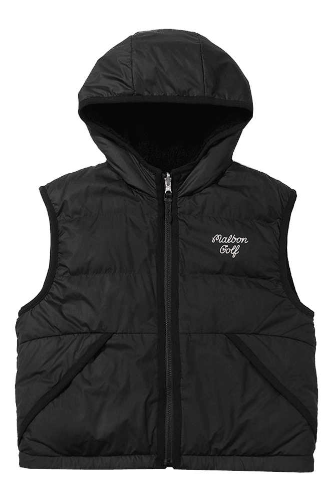 리버시블 다운 베스트