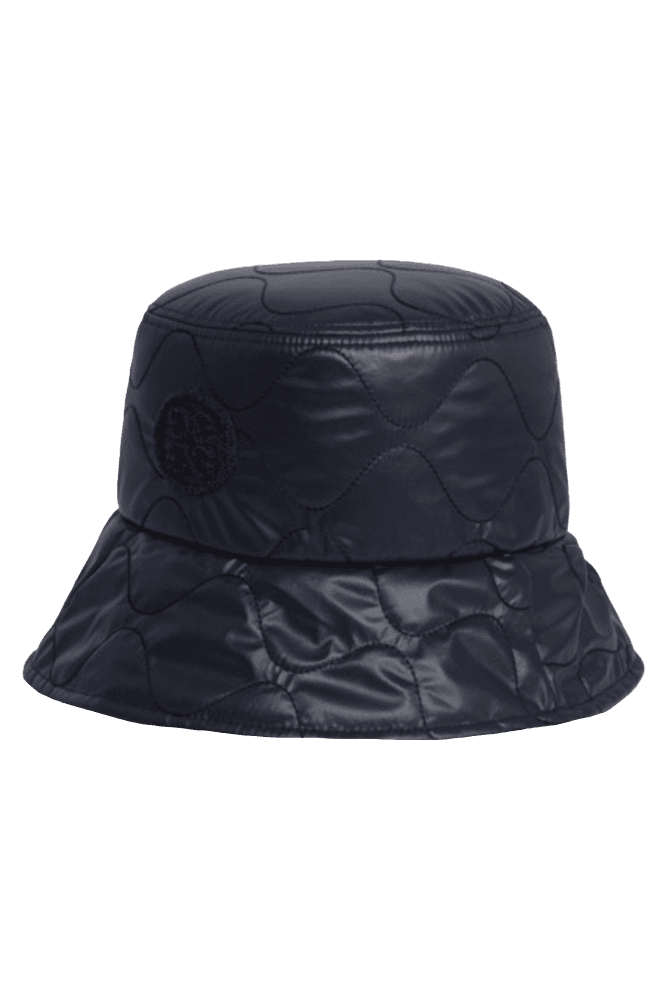 패딩 버킷햇 네이비