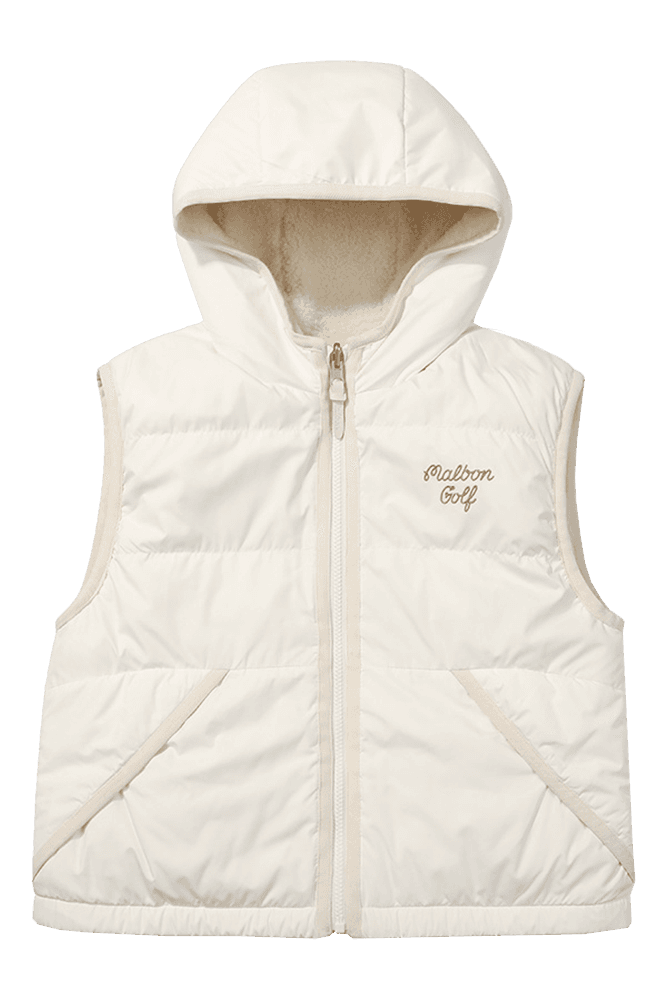 리버시블 다운 베스트