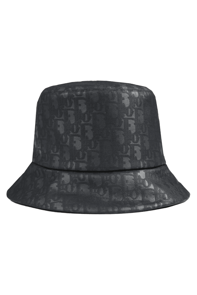 [디올] 스타 로고 패턴 버킷햇 블랙