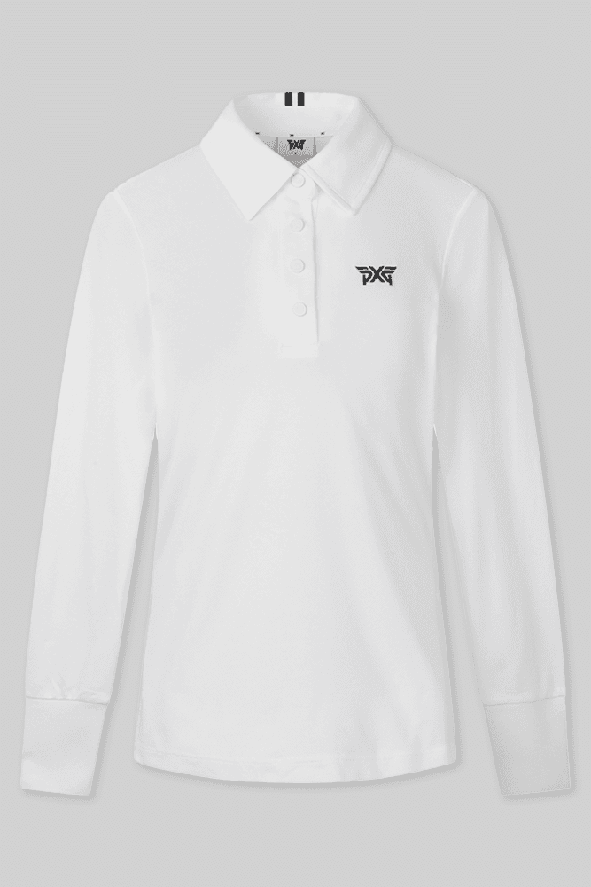 여성 베이직 카라 LS 티셔츠