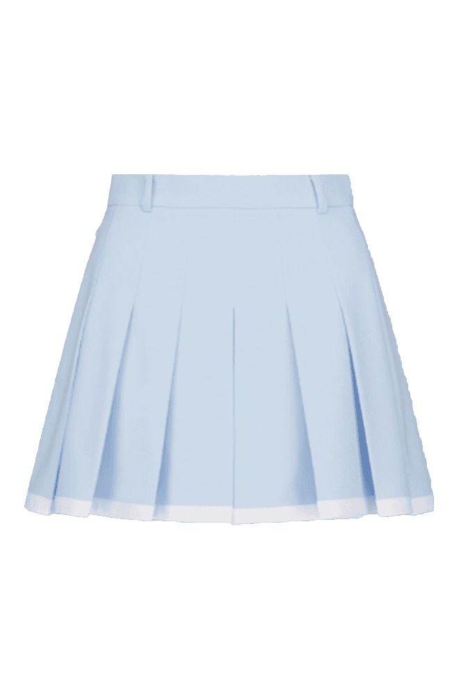 컬러 플리츠 스커트