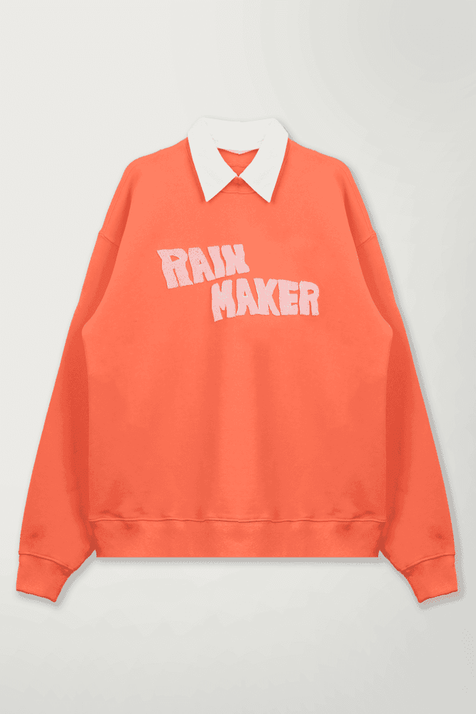 디태처블 컬러 스웻 티셔츠