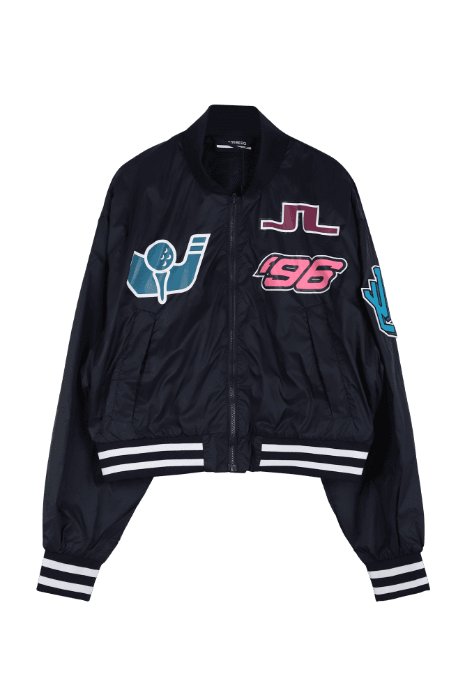 레트로 패치 자켓