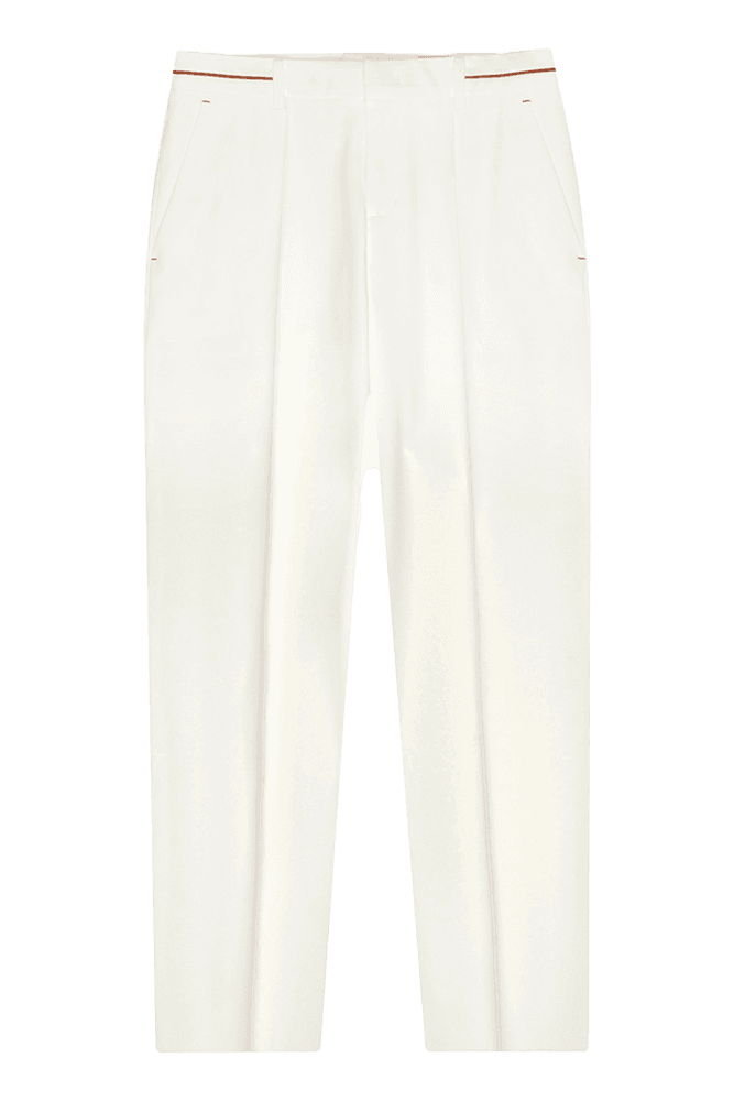 남성 웨이스트 포인트 핀턱 팬츠