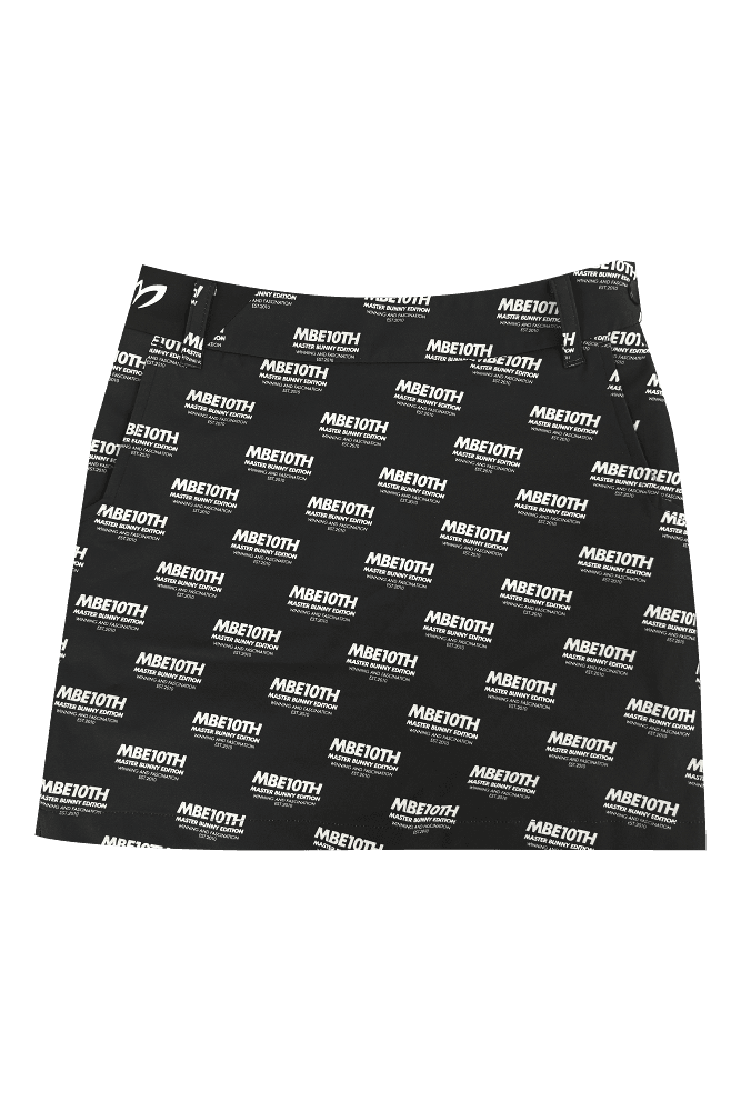 올오버 로고 큐롯 스커트_블랙(XS)