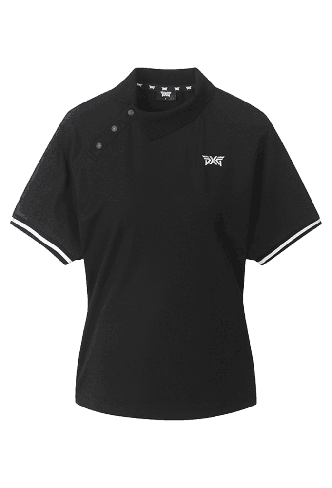 배트윙 카라 반팔티