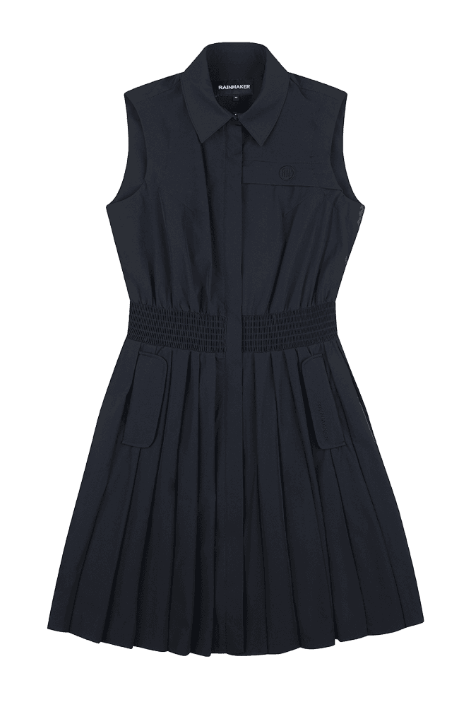 슬리브리스 원피스