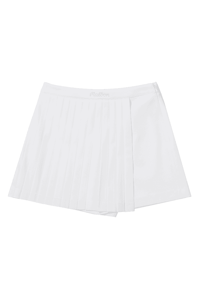 플리츠 룩 쇼츠