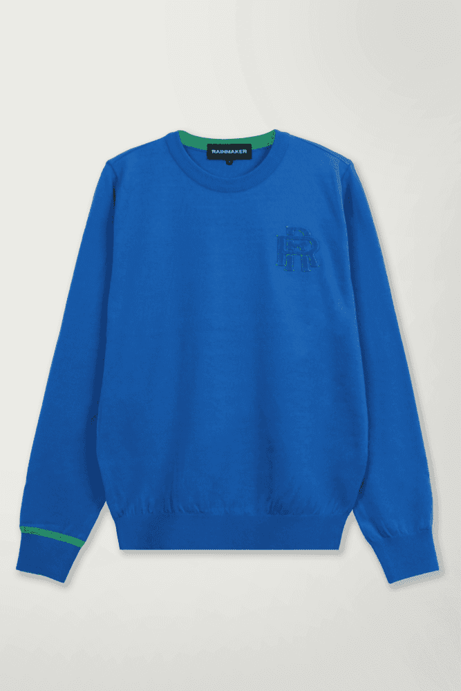 라운드넥 니트 스웨터