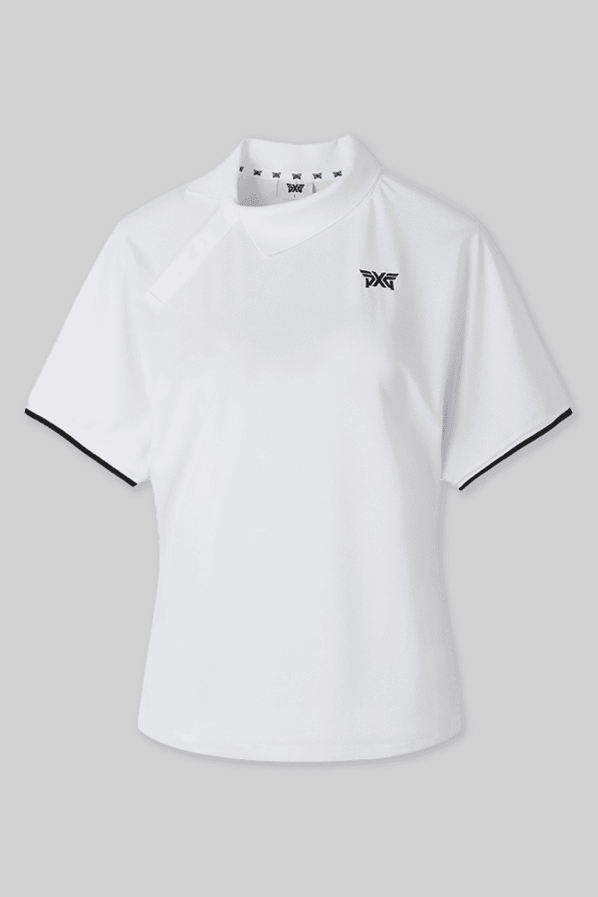 배트윙 카라 반팔티