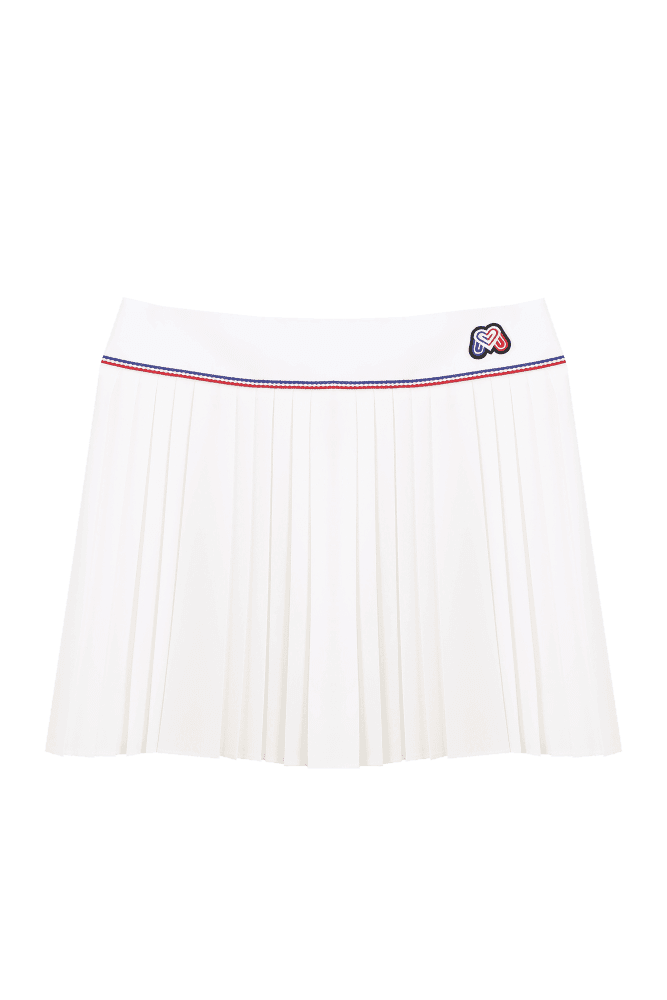 멀티 플리츠 큐롯 스커트