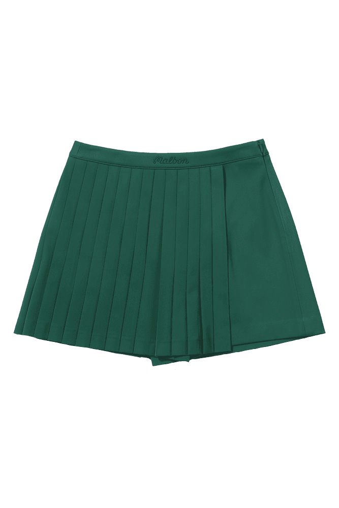 플리츠 룩 쇼츠