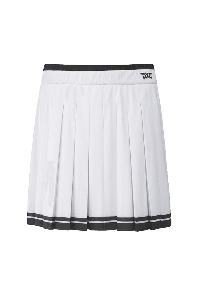 올 오버 플리츠 스커트