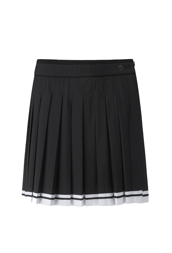 올 오버 플리츠 스커트