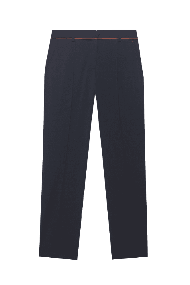 핀턱 포인트 팬츠