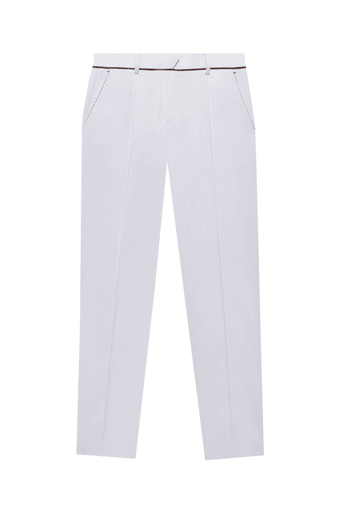 핀턱 포인트 팬츠