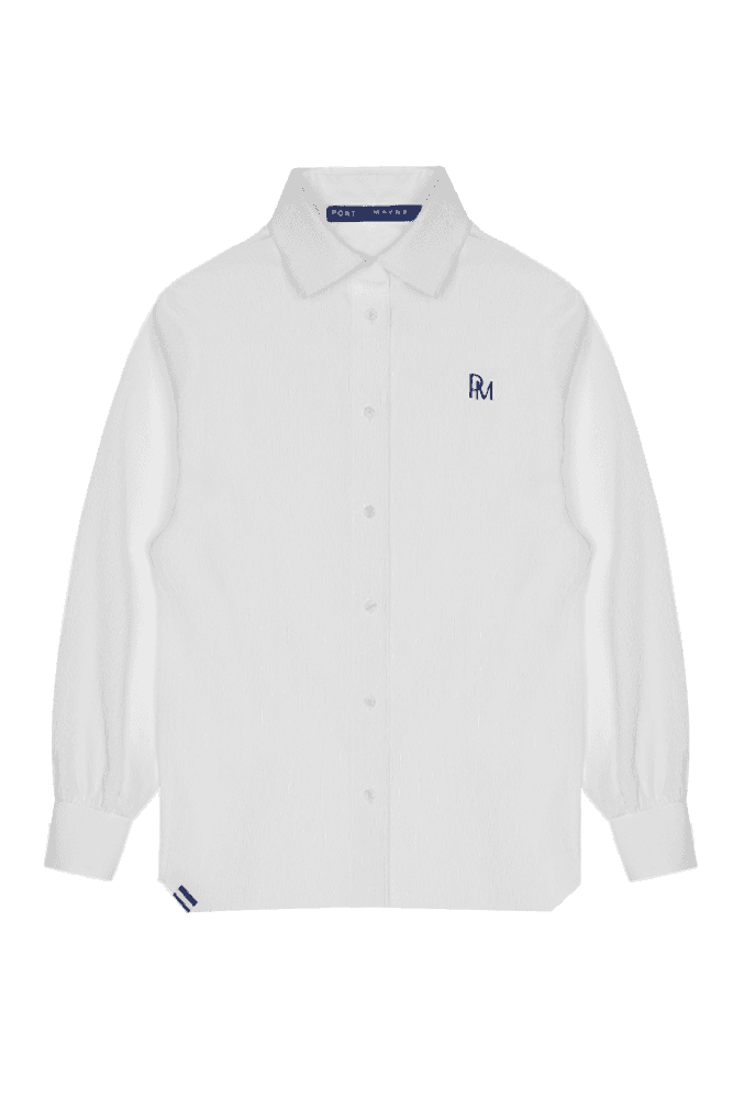 머서 플리츠 셔츠