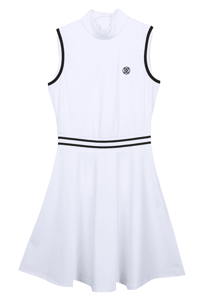 모크 넥 원피스