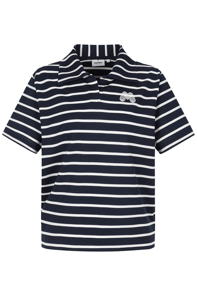 와플 스트라이프 티