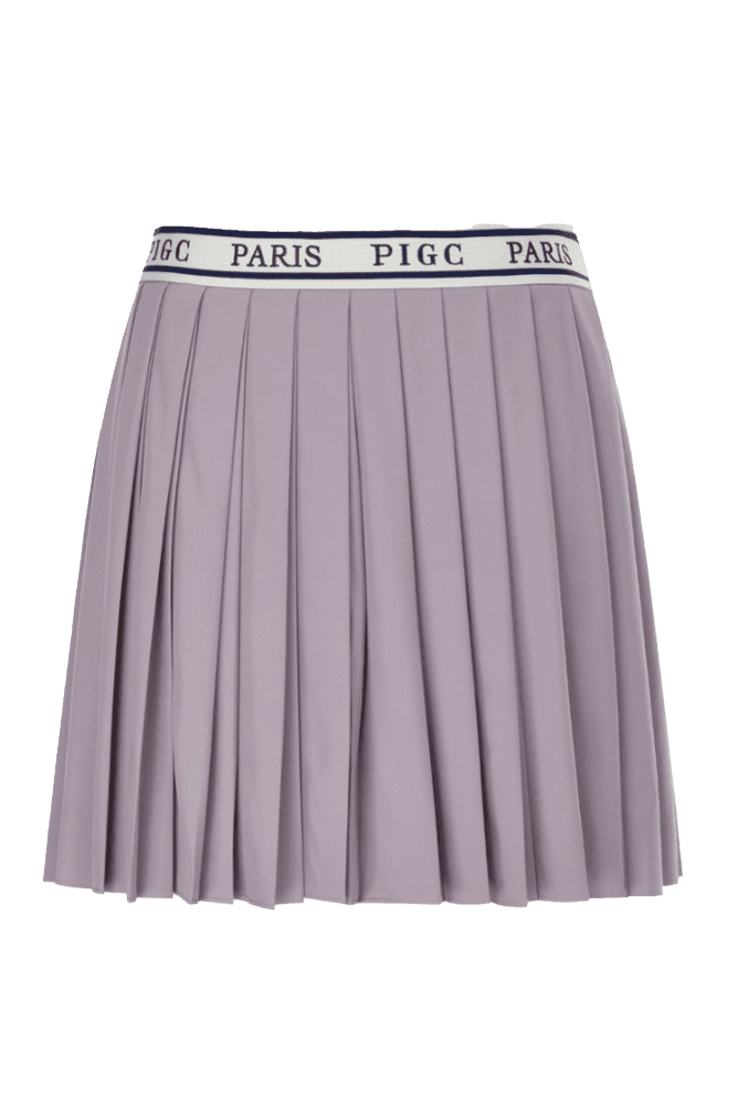 이중 플리츠 스커트  (XS-64)