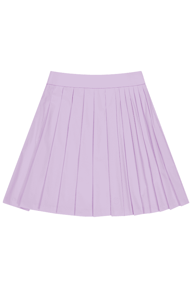 더블 플리츠 스커트