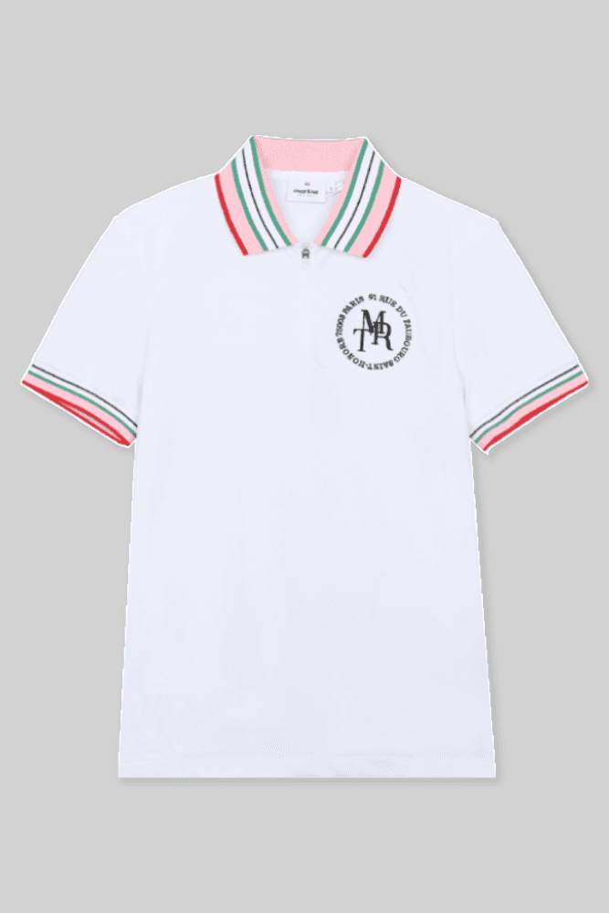 MRT하프 집업 피큐 셔츠