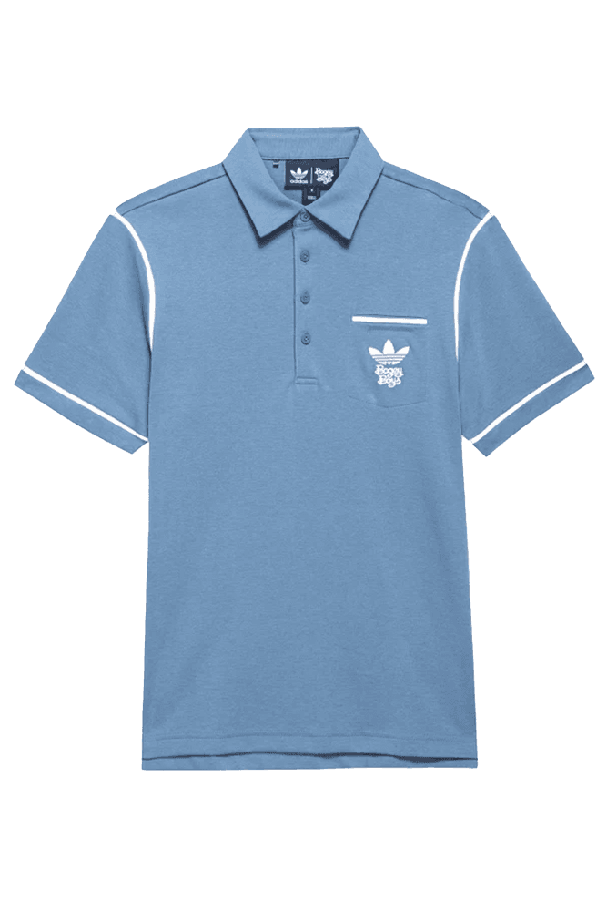 [아디다스 X 보기보이즈] 폴로 티셔츠 BLUE