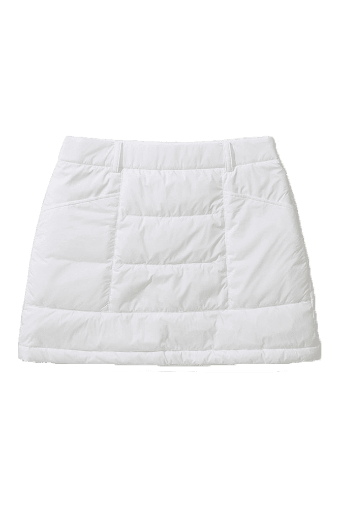 여성 경량 구스다운 스커트_화이트(61)