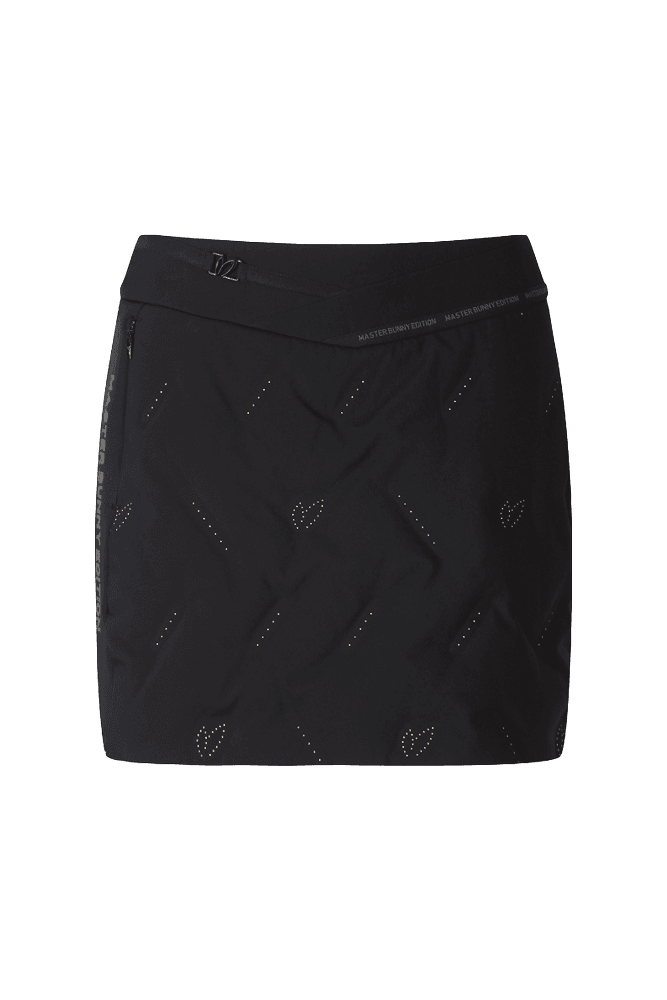 여성 로고 퀄팅 큐롯 스커트 S