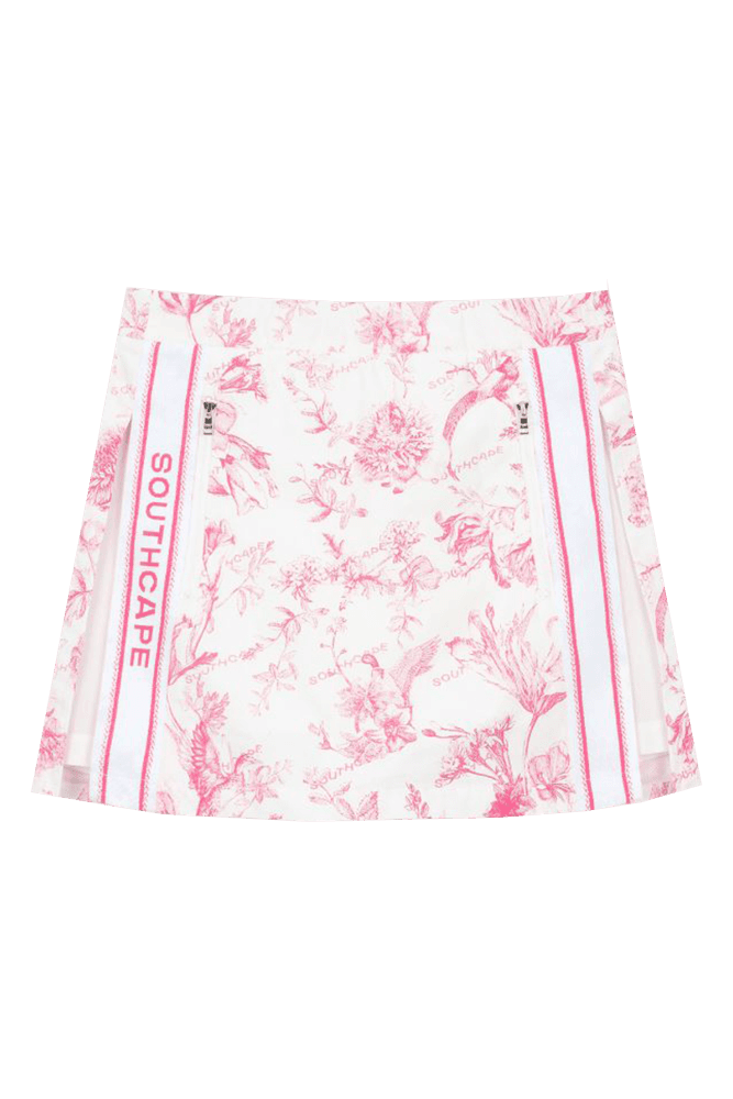 여성 블러썸 사이드 스트라이프 히든 숏 팬츠