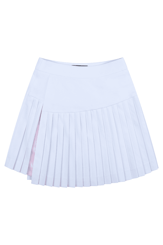 언발란스 플리츠 스커트