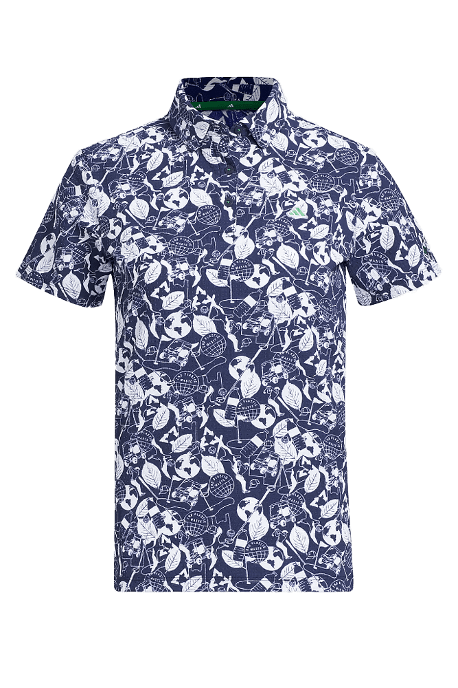 플레이 그래픽 폴리셔츠(XS)