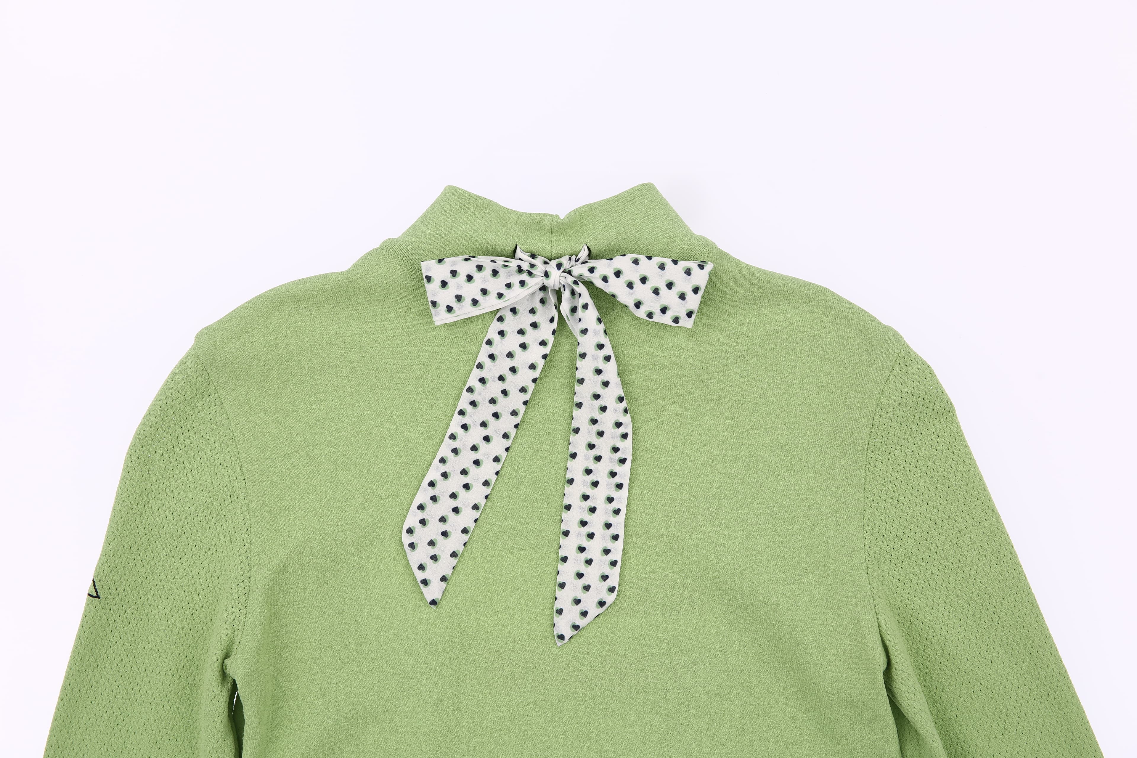 리본 포인트 썸머 스웨터