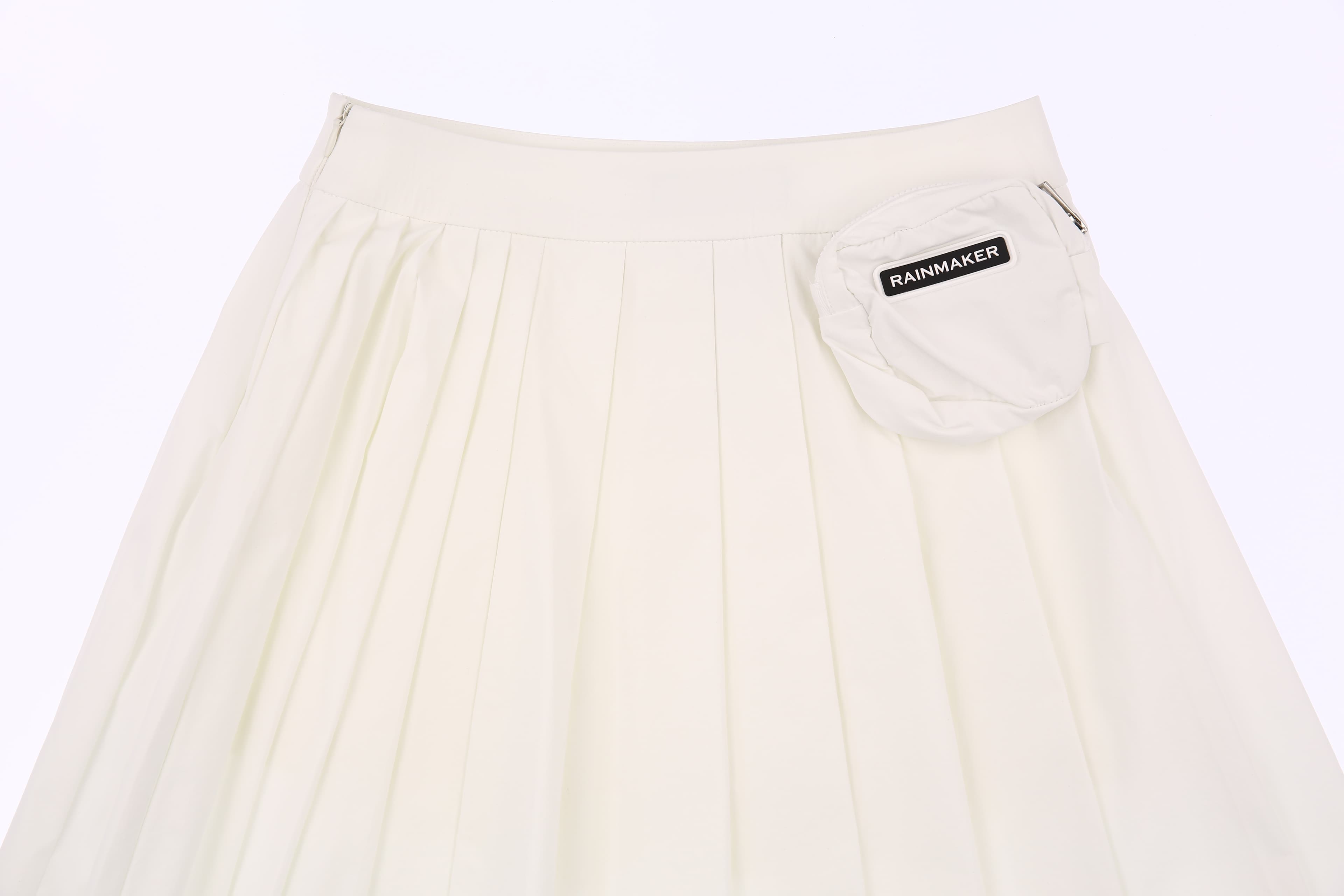 더블 플리츠 스커트