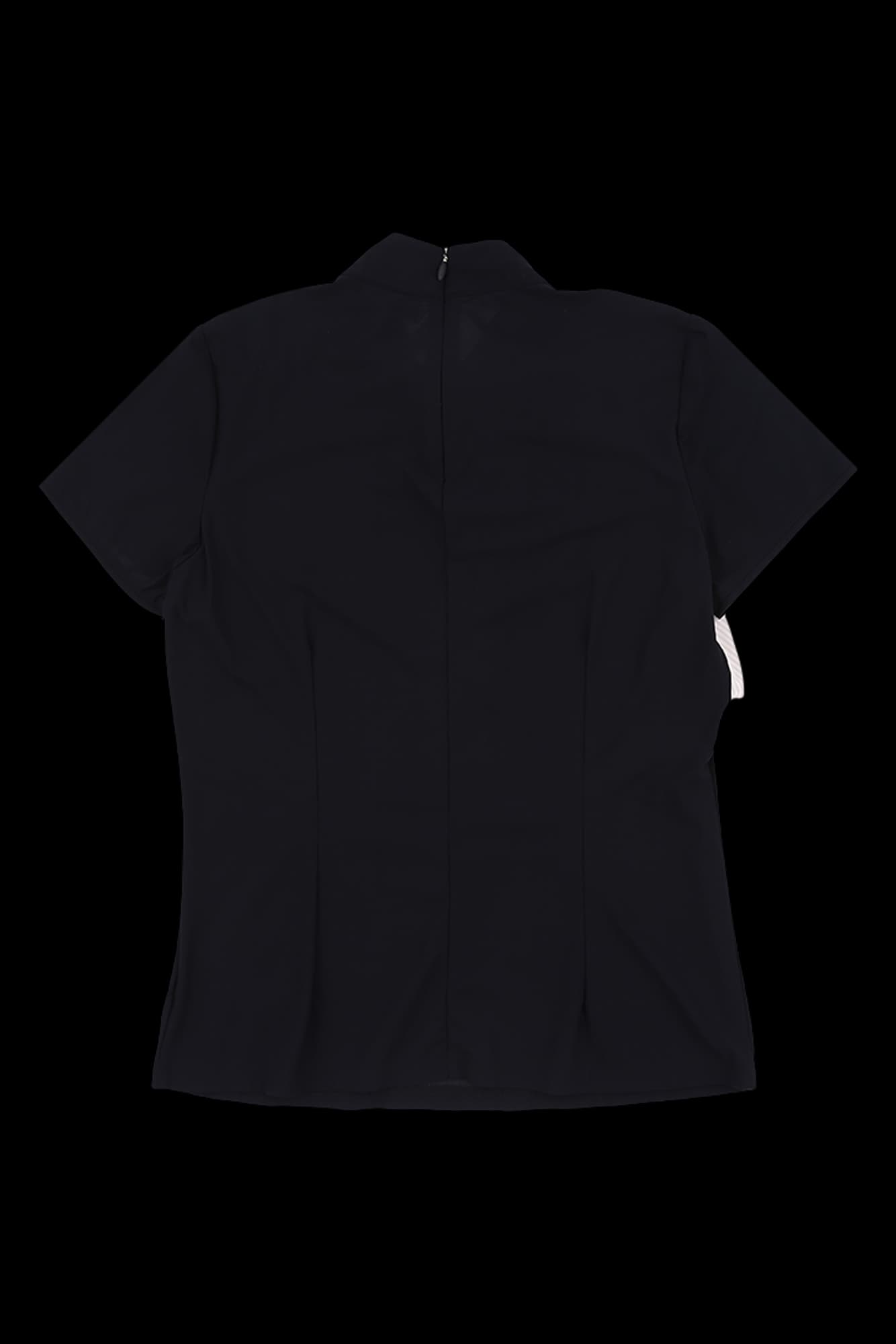 언발 스트라이프 포인트 반팔 티셔츠(M)