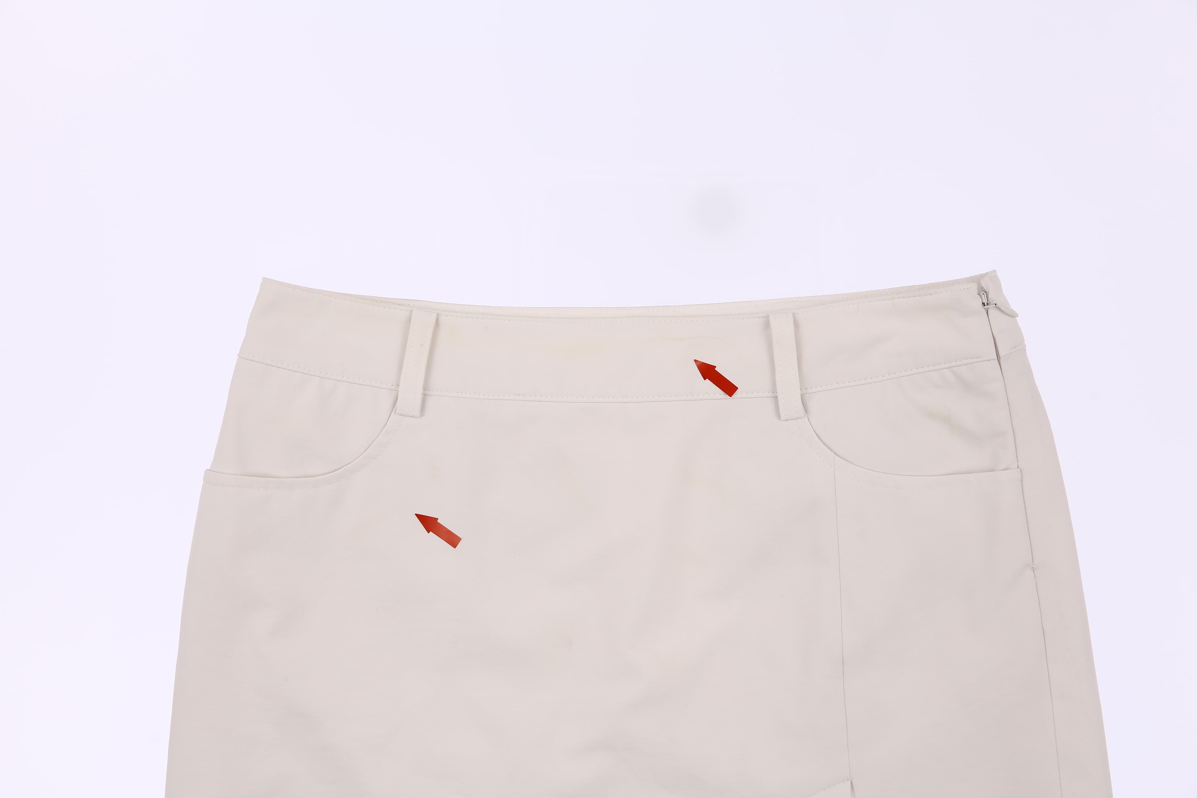 트임 로고포인트 스커트