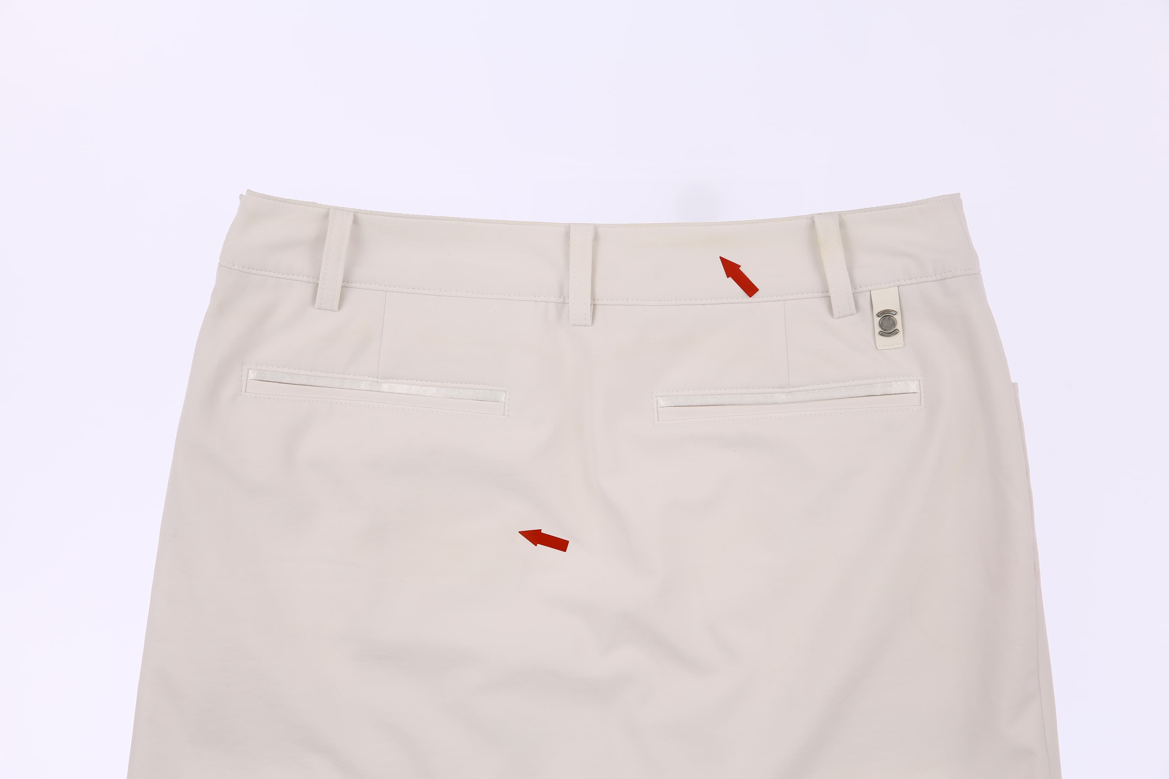 트임 로고포인트 스커트