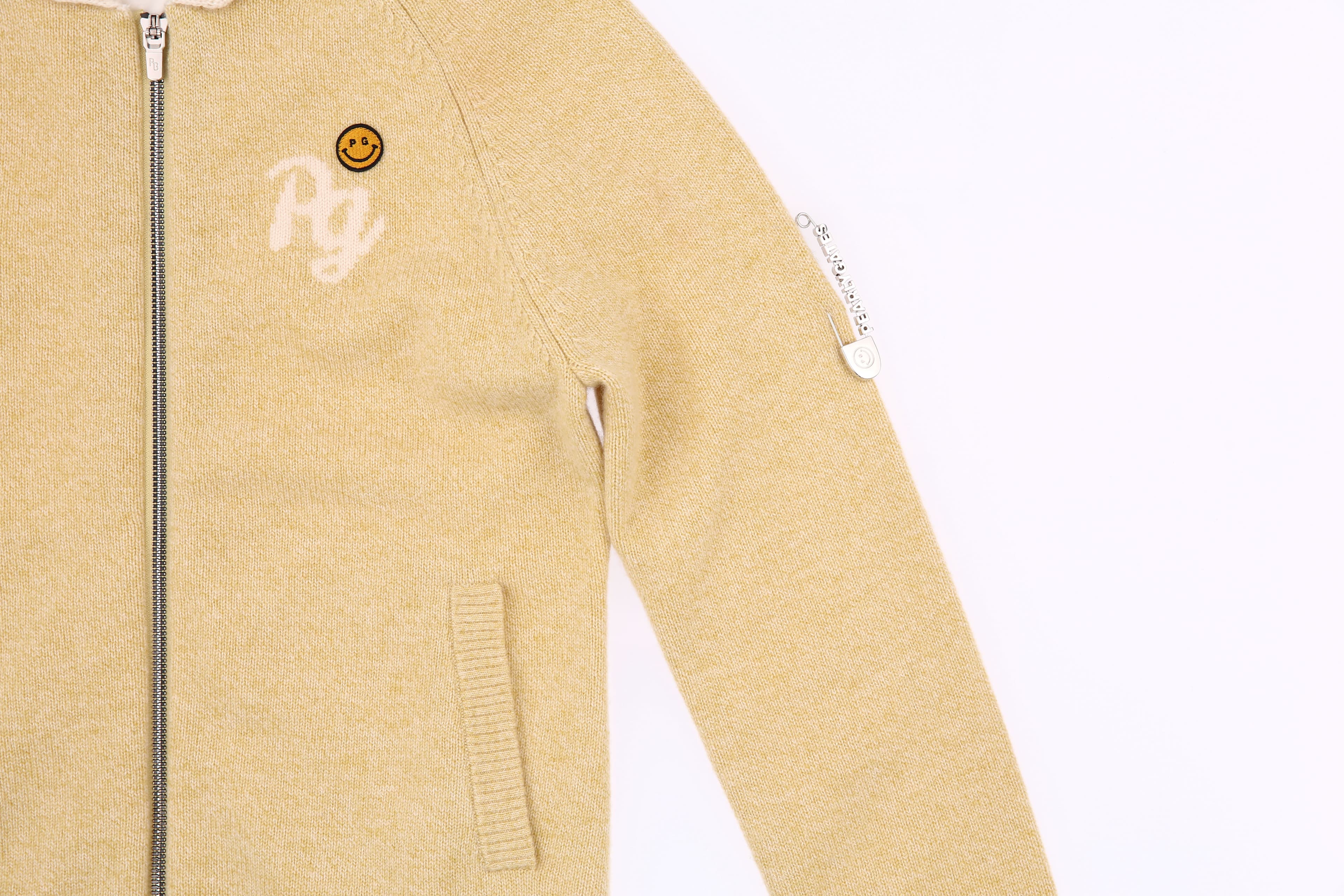 캐시미어 방풍 집업 가디건