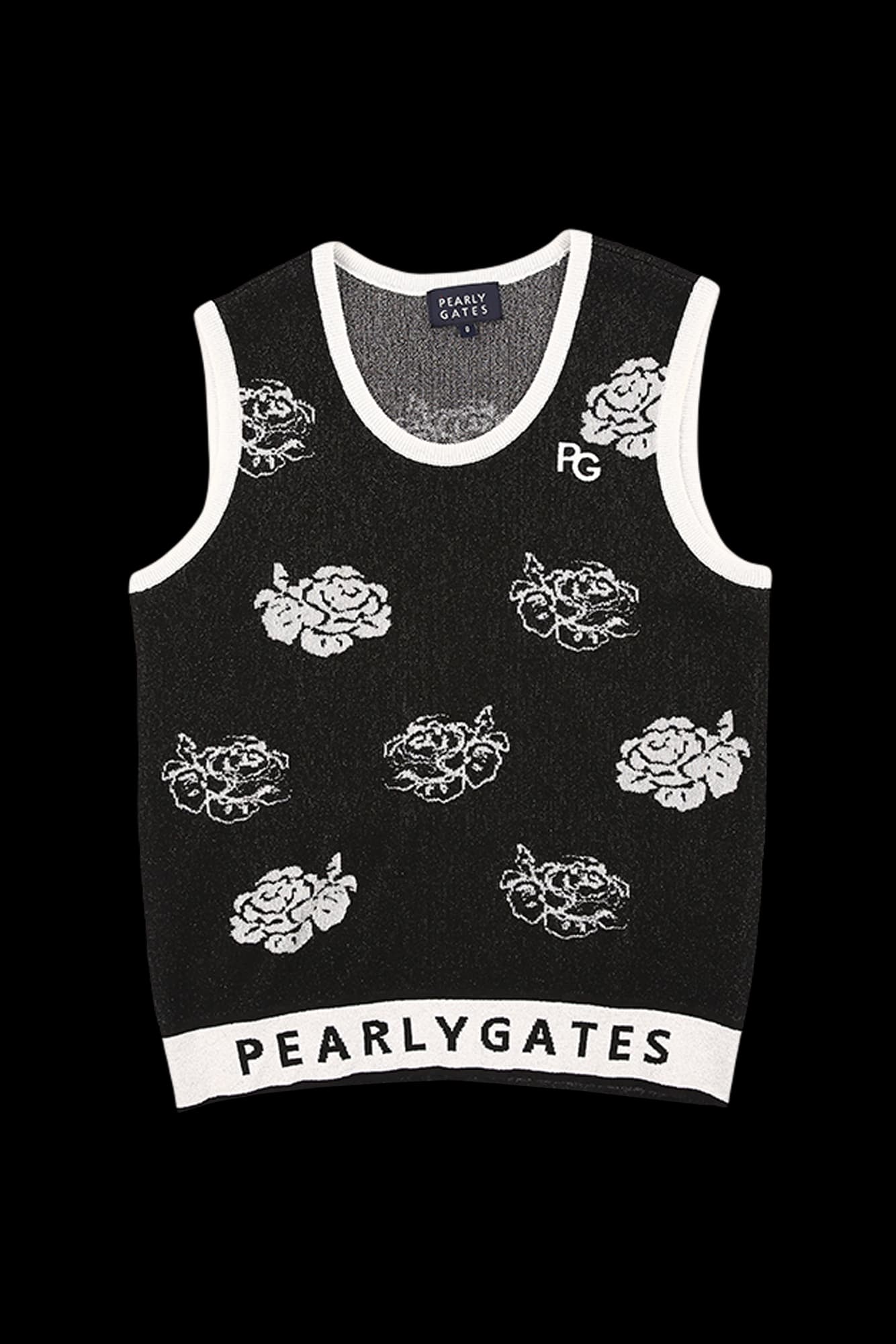 여성 플로럴 자카드 니