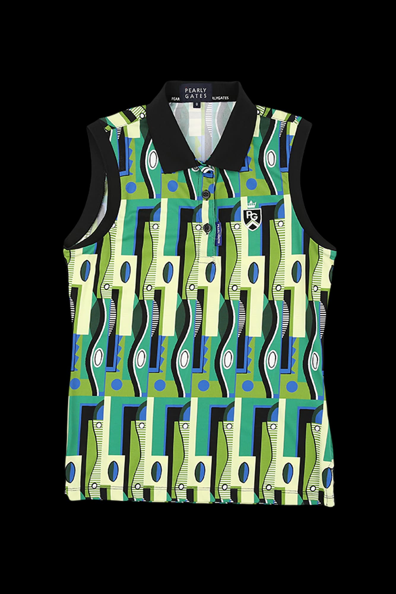 컬러 패턴 나시탑