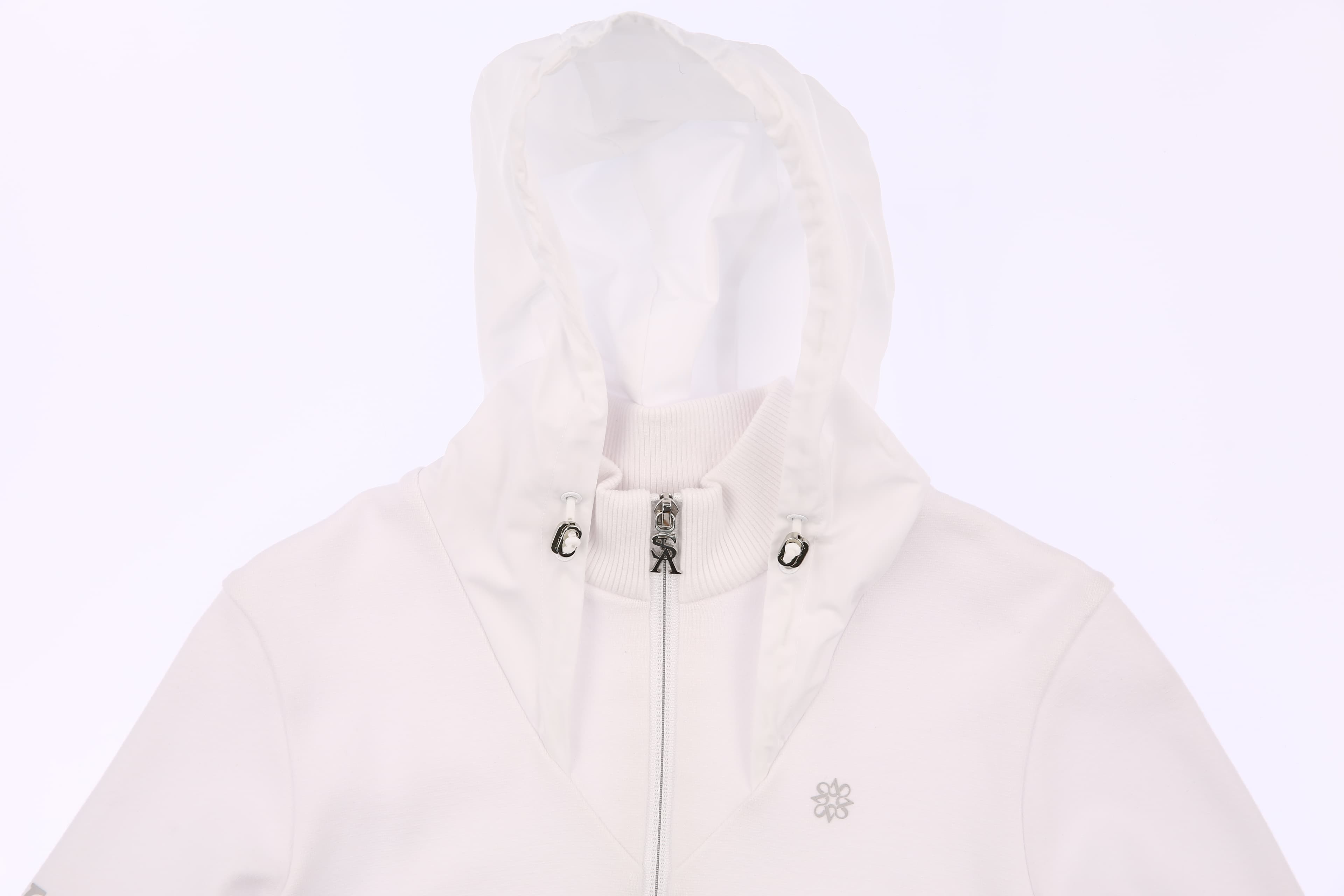 미니 후드 집업 가디건