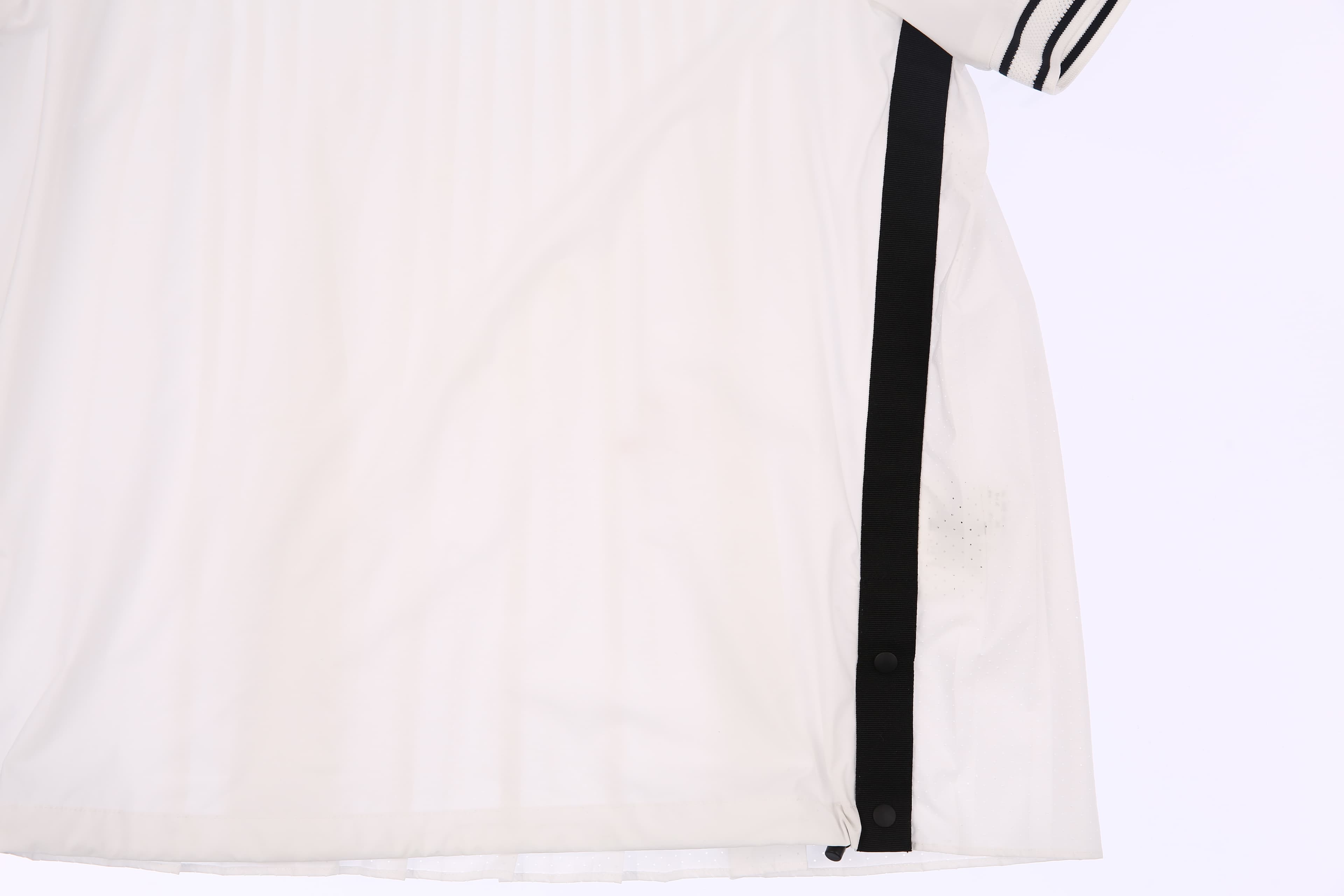 등판 플리츠 포인트 여성 풀오버 셔츠