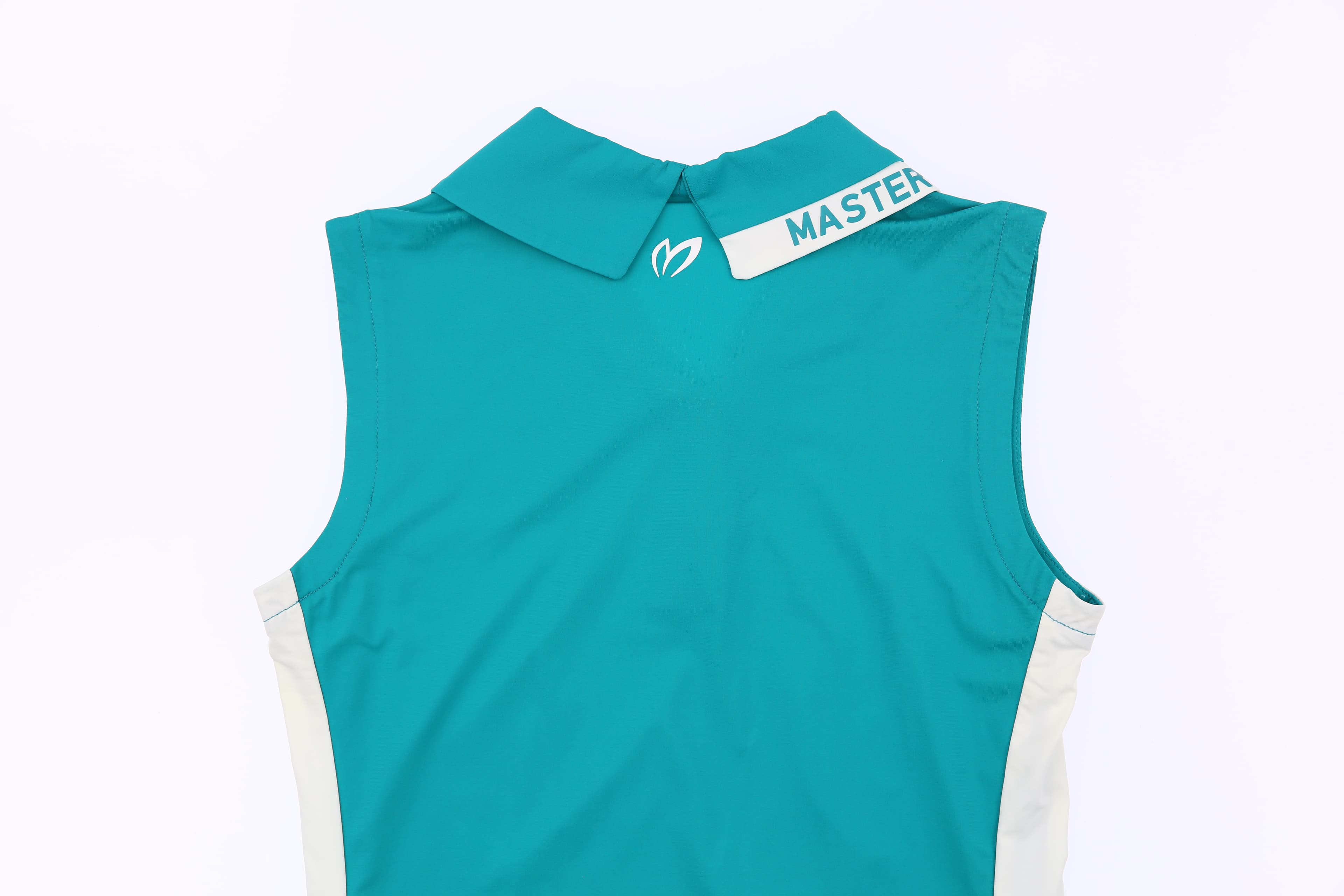 컬러 믹스 라운드 칼라 탑