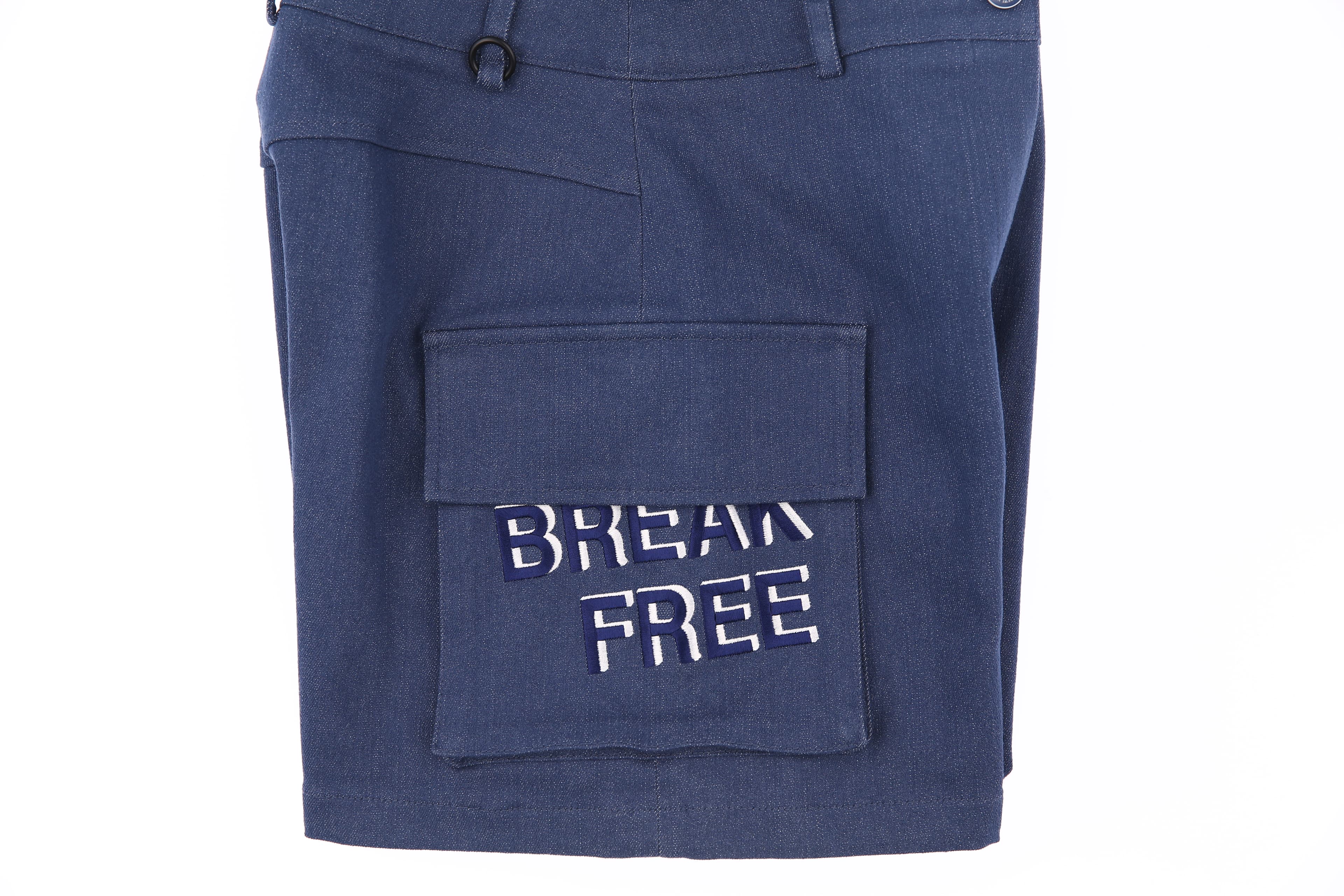 A라인 데님 쇼츠